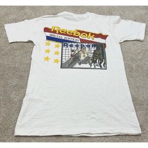 Vintage Reebok Shirt Men's Small Olympic's Special Edition 80's Single Stitch